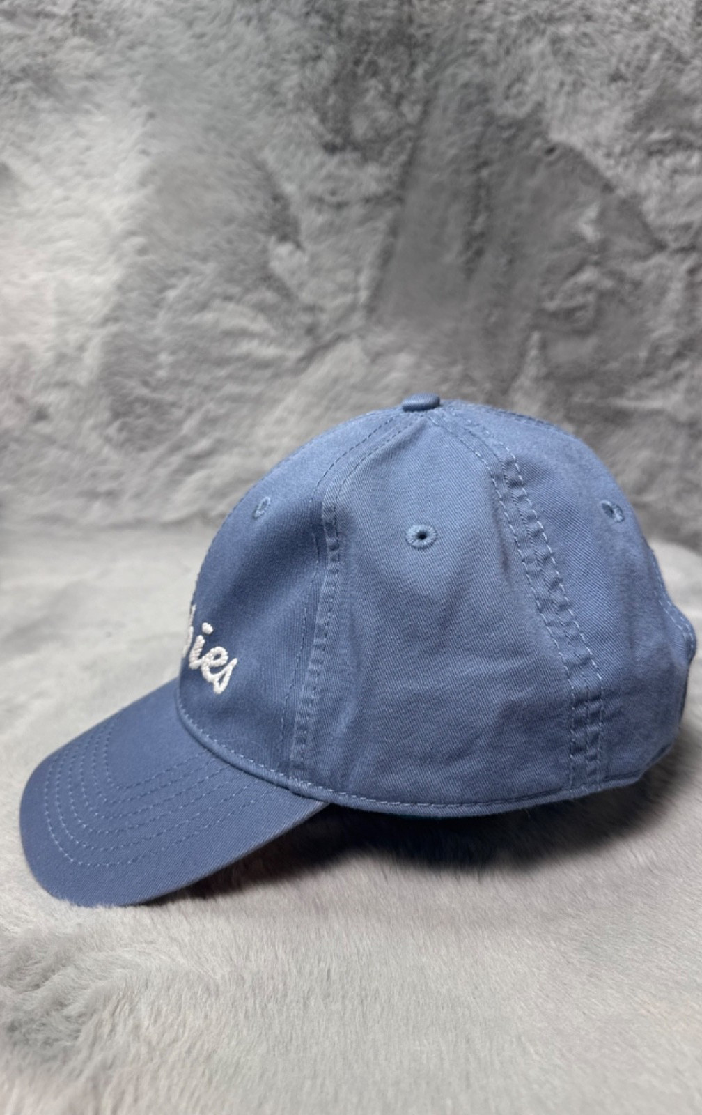 Chubbies Hat Cap Blue Embroidered Script Strap Ba… - image 2