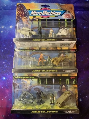Aliens Micro Machines Collection 1 - 2 - 3 Figuren Set - Bild 1 von 4