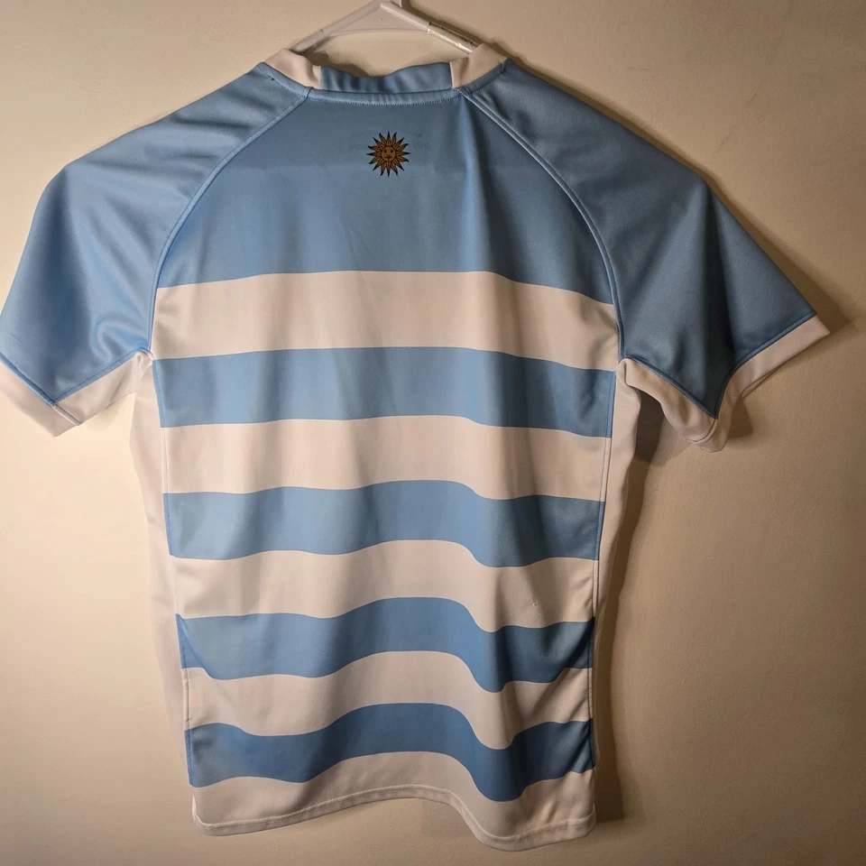 Camiseta Nike UAR Argentina 2015 Mundial Blanco Azul Rugby Hombre Talla L Foto 4 de 4