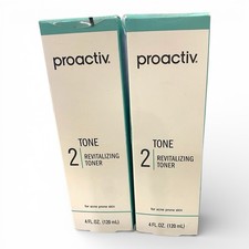 Proactiv Revitalizing Toner 4 oz TWO Bottles 8 oz 120 Day Supply Tone Step 2