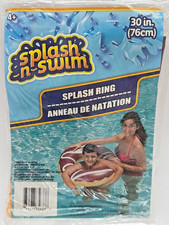 Splash N Swim 30-Inch Donut Design Inflatable Pool Ring For Ages 4