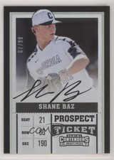 2017 Contenders Draft Picks Variation Prospect Ticket 67/99 Shane Baz #36 15t4