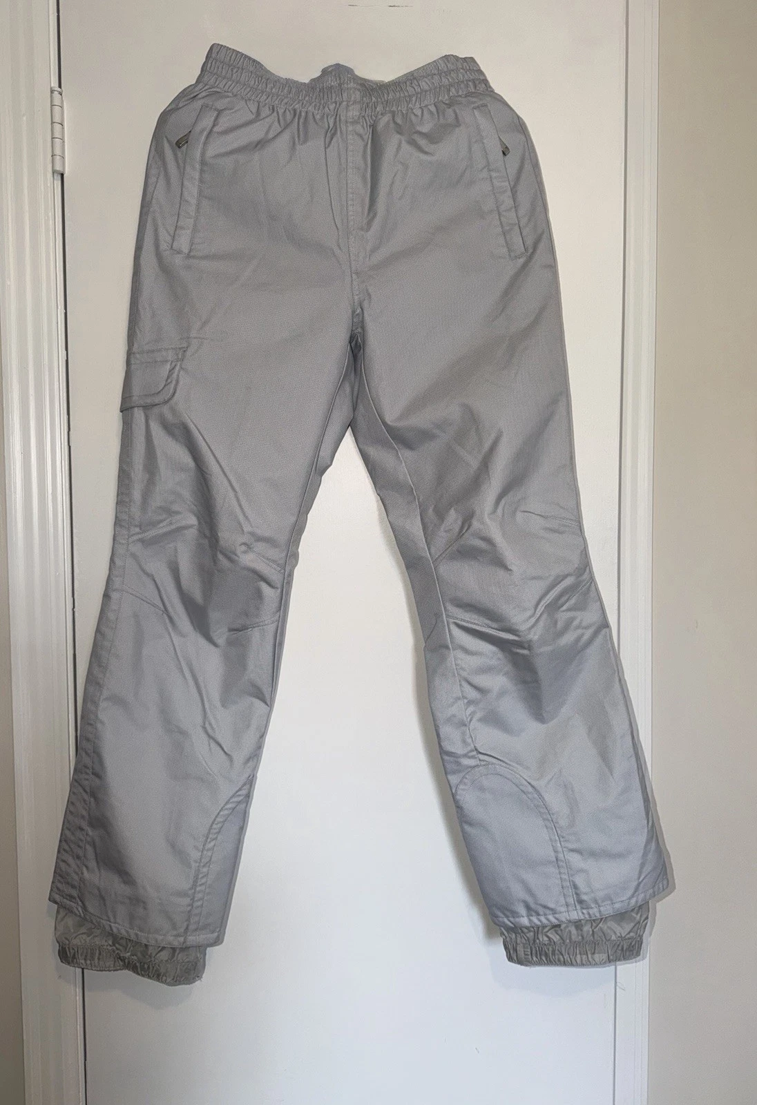 Obermeyer Womens Size 10 Telluride Ski Snowboard Pants Gray Lined