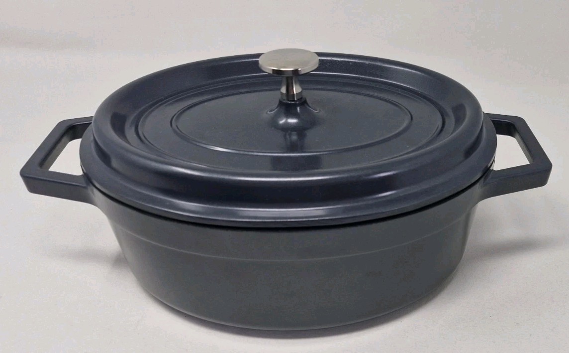 Sainsburys Home/Habitat Cast Aluminium Oval Casserole