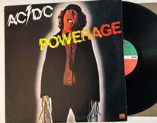 AC/DC - Powerage - OG 1978 Atlantic Specialty Press LP - Orig Inner - Tested VG+
