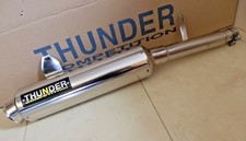Africa Twin XRV 750 RD07 93-95 Auspuff THUNDER Schalldämpfer RACE exhaust i2194