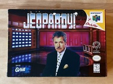 Box Only for JEOPARDY  for Nintendo 64 BOX ONLY  NO GAME Free Shipping 