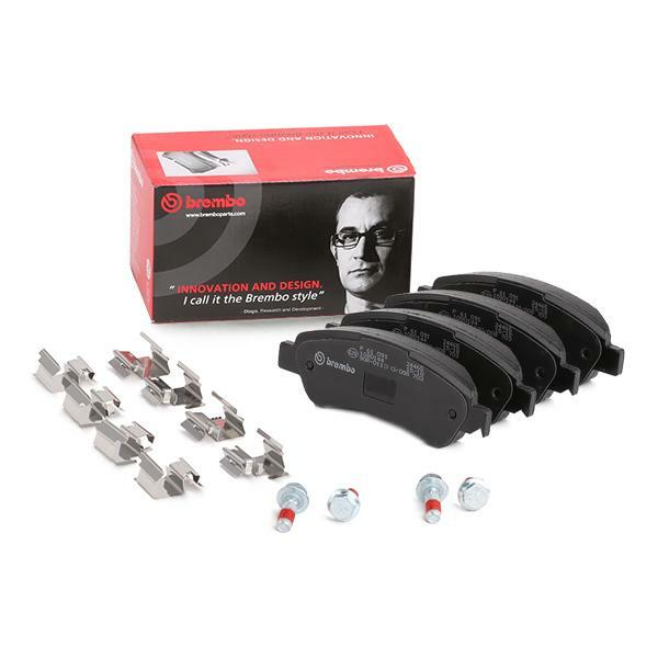 Plaquettes de frein Brembo P 61 091 arrière à haute friction pour Citroën Jumper et Ducato