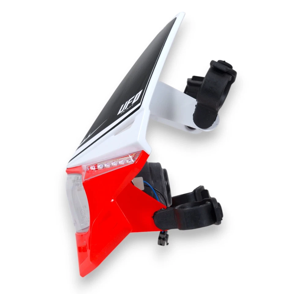 Scheinwerfer Universal Con Máscara De Luz Roja UFO Stealth Para Motocicletas - Imagen 3 de 4