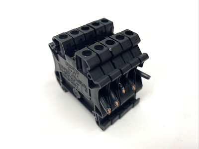 Phoenix Contact UT 4 Black Feed-Through Terminal Block 3044102 LOT OF 5