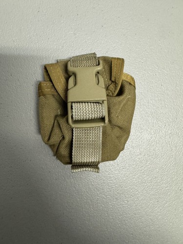 USGI USMC Coyote Brown M67 Grenade Pouch 8465-01-558-5185 ILBE Molle - 第 1/4 張圖片
