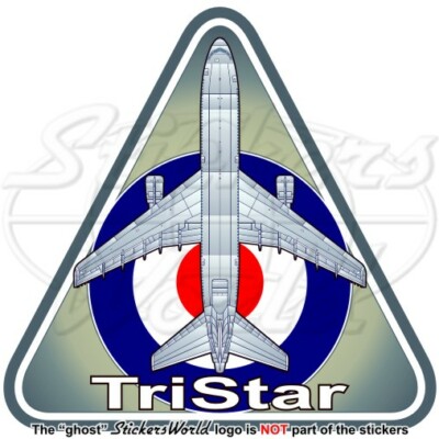 Lockheed L-1011 TriStar RAF British Royal Air Force 95mm Sticker 