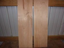 2 PC CHERRY BOARDS WOOD KILN DRIED LOT 1737V 27 1/8" X 7 1/2" X 1 1/16" SPALTED