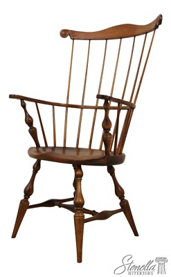55919EC: Windsor Style High Fan Back Bench Made Armchair | eBay