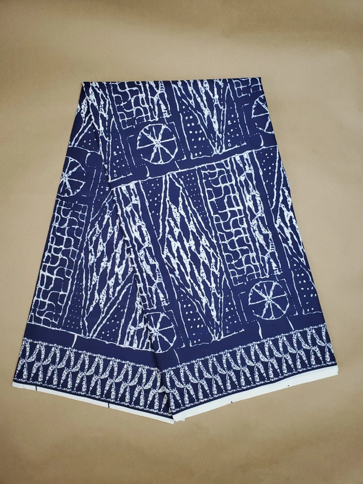 Bamileke African print/Authentic Ndop fabric/African print/Real wax/6 Yards - Image 3 of 4