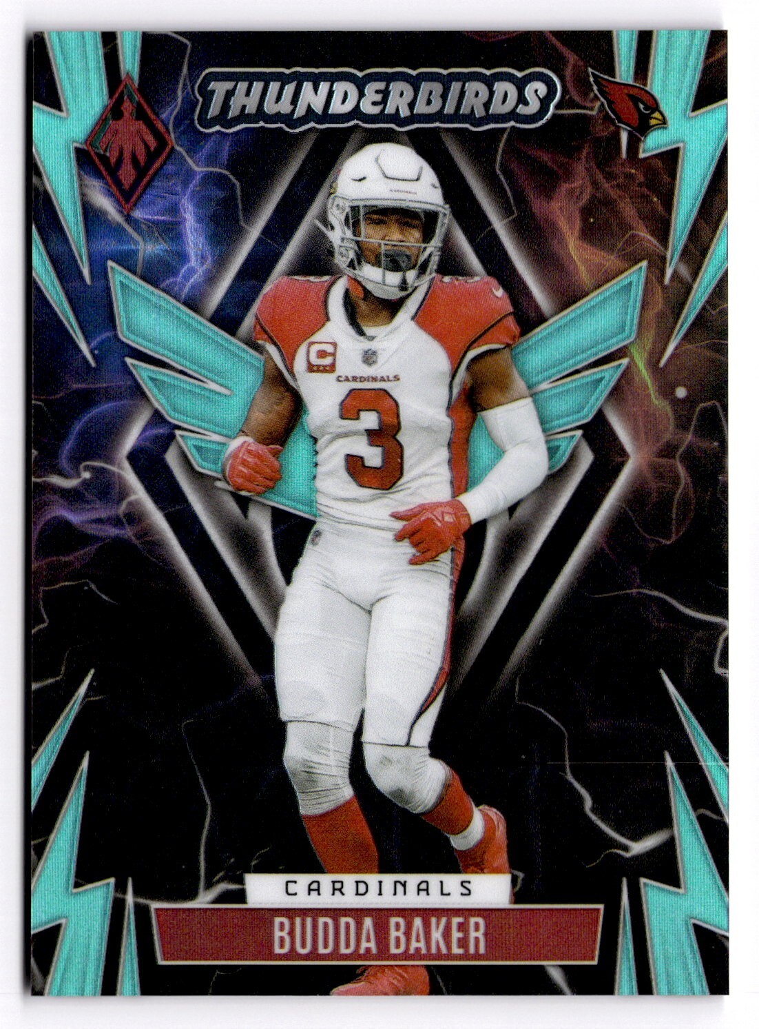 2023 Panini Phoenix Budda Baker #TB-BB /125Thunderbirds  Arizona Cardinals 