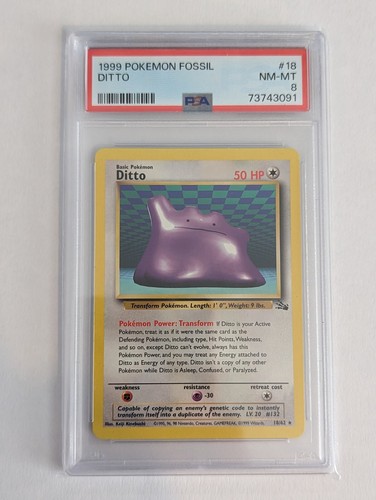 Ditto (Unlimited) graded PSA 8 for sale on eBay