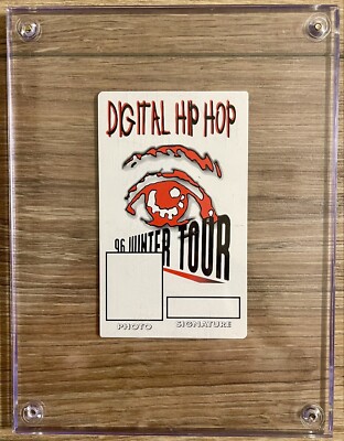 1996 TUPAC SHAKUR “A TRIBUTE TO EAZY-E”TOUR ALL ACCESS PASS
