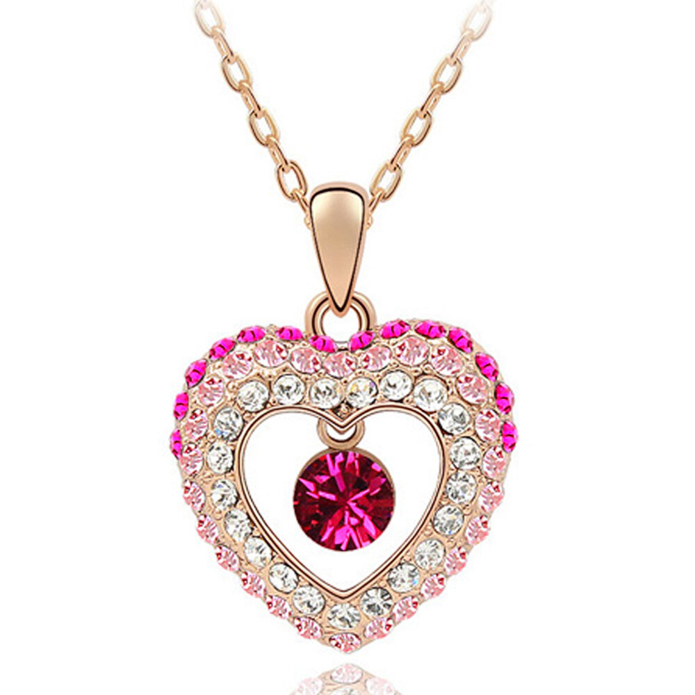 - Дамен Хальскетт Герц Кетте Хранитель сердца Любовь к Кристаллу Циркония 3290₽