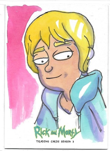 Rick and Morty - Selección de tarjetas autógrafos, bocetos y reliquias casi nuevo Cryptozoic - Imagen 18 de 34