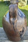 Double Handle Pottery Jug Found In North Carolina Beautiful Glass Runs  8 1/2” — photo 5