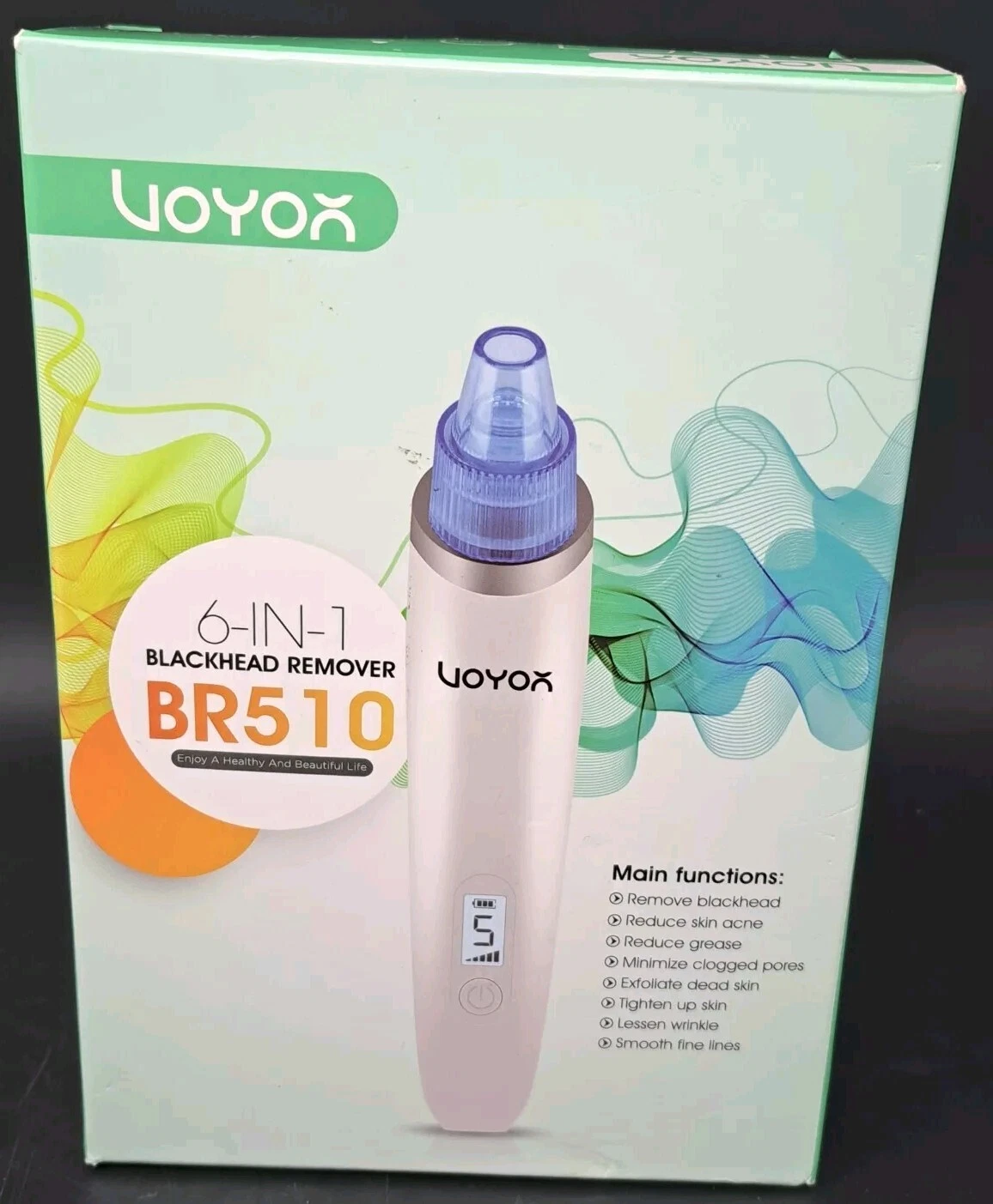 VOYOR Blackhead Remover Vacuum BR510 - Thumbnail 5