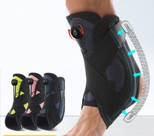 Ankle Support Brace for Men and Women Adjustable Knob Ankle Brace for Sports