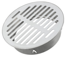 Round Floor Drain 304 Stainless Steel Snap in Floor Shower Cover 180mm/7.1" NEW