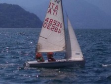  deriva barca a vela 420 usata con carrello di alaggio
