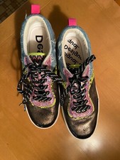 Desigual Crazy Patch Tutti Fruiti Womens Snea...