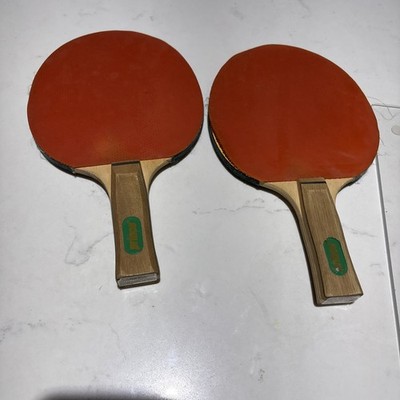 Vintage Prince Paddles Ping Pong/Table Tennis Used 2 Paddles