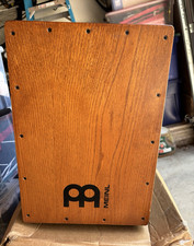 MEINL Wooden Cajon Box Drum, Analog Wood Percussion Instrument