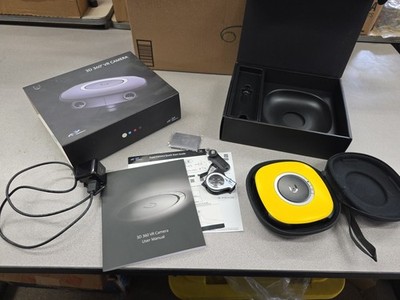Vuze 360 3D VR 4K Video Camera - Humaneyez with box, case, Charger, Etc