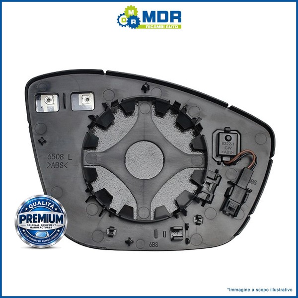 W-Parts Thermikspiegelglas Rechts Anteriore Destra FüR Alfa Romeo Junior-image