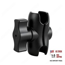 Metal Double Socket Arm, 1 Inch Double Ball Adapter with 360  Rotation,