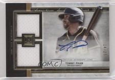 2020 Topps Museum Collection Gold 14/25 Tommy Pham #SSDA-TP Auto n1u