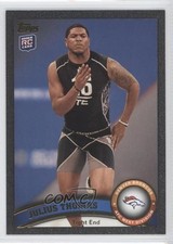 2011 Topps Black 29/55 Julius Thomas #132 0c3