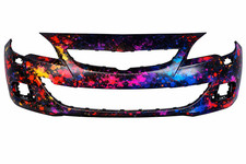 Stoßstange Vorne SRA für Opel Astra J GTC 2012-2015 lackiert in Wunschfarbe