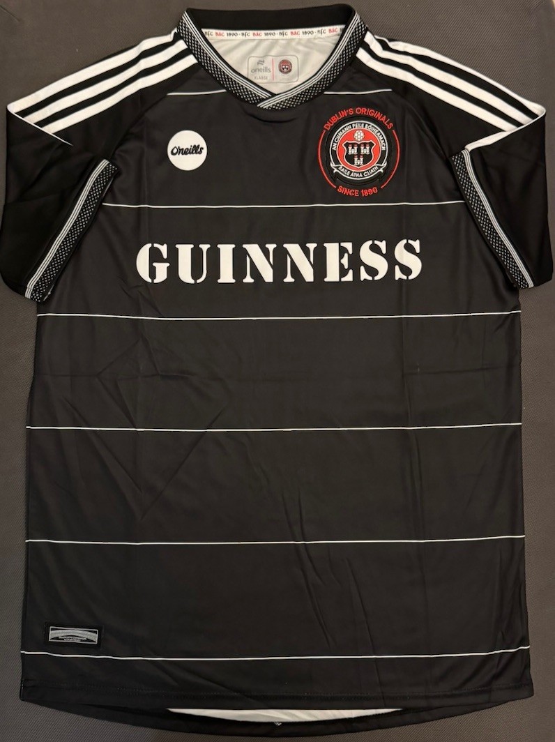 Thin Lizzy Bohs Away Jersey Bohemian FC X Guinness Jersey XL (Read