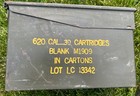 Vintage 80s US Military Ammo Can 7.62mm Nato M80 Cartons M13 200 Cartridges — photo 2