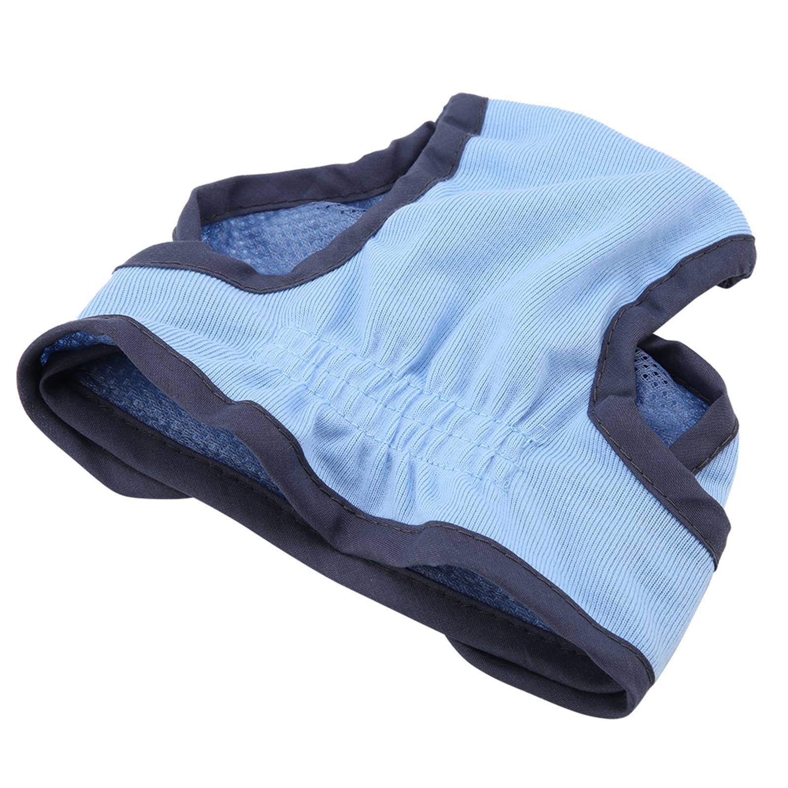 (Blue M)Dog Polyester Pants Puppy Underwear Female Physiological Pants Pet ▪