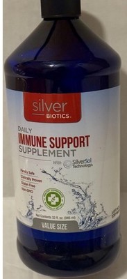 Silver Biotics , Daily Immune Support Supplement, 10 PPM, 32 fl oz (946 ml)