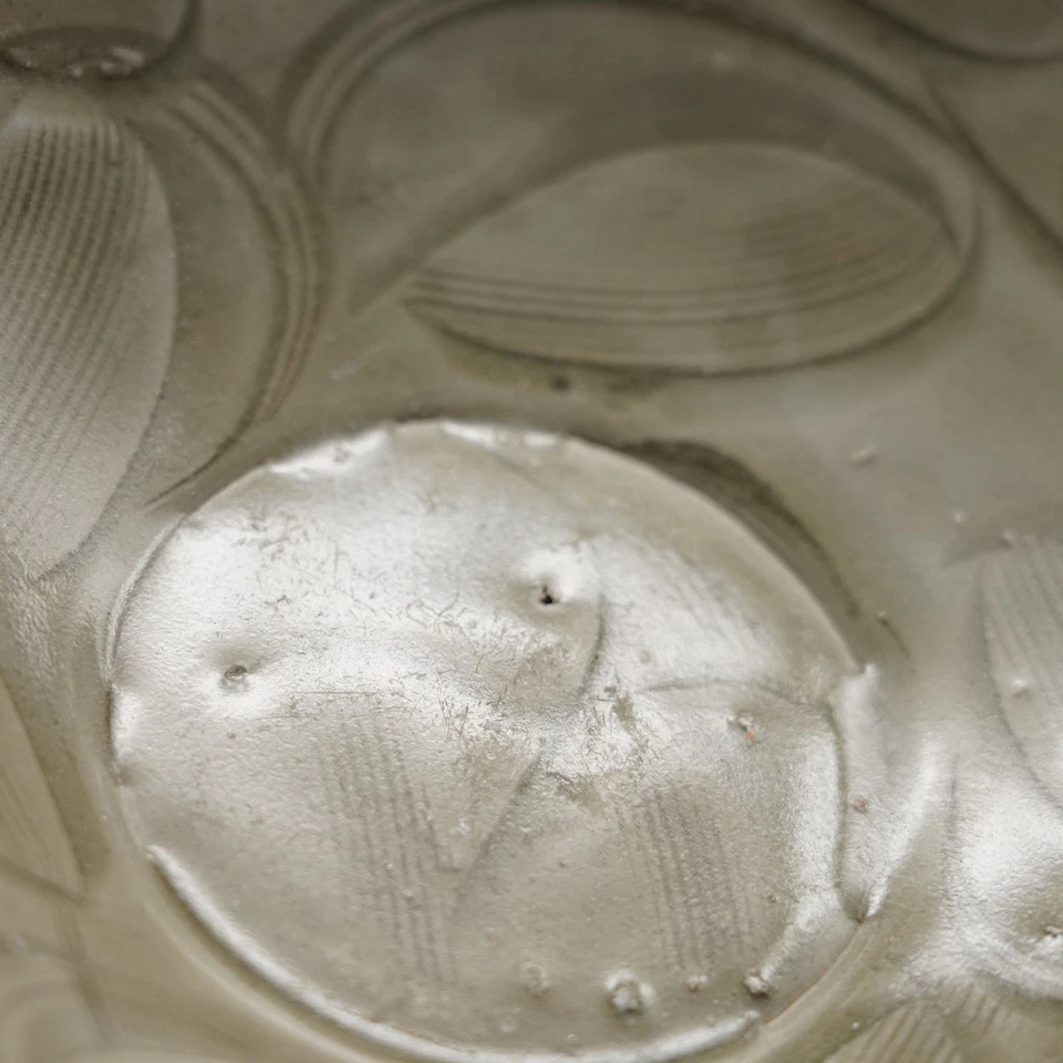 Antiguo tazón de porcelana tallado Yaozhou Celedon de cerámica china rara de la dinastía Song Foto 4 de 4