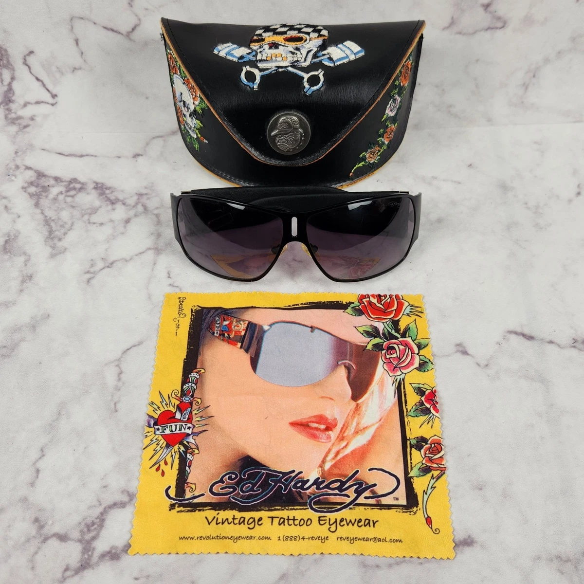 Ed Hardy Eyeglass Cases & Storage Sunglasses for sale | eBay