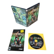 Sony PlayStation 2 PS2 CIB Complete Tested Evil Dead Regeneration