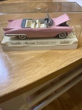 Solido Pink1957 Cadillac Eldorado Biarritz Cabriolet Diecast in Original Case