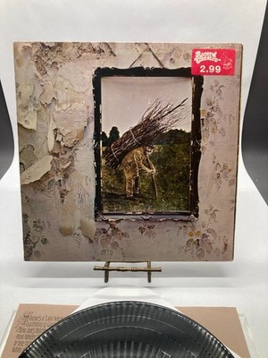 Led Zeppelin Untitled Vintage Vinyl LP 1971 Atlantic Record SD-7208