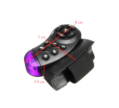 SODIAL Wireless Steering Wheel Remote 11 Button CD DVD MP3 GPS Open Box
