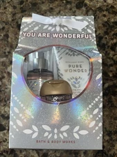 Bath and Body Works Pure Wonder 3 Pc Gift Set Cream, Mist, Anti-bacterial Gel