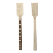 Maple Bass Neck 22 Fret 30 inch Rosewood Fretboard Block inlay Paddle Head
